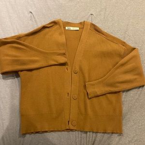 Zara Camel Cardigan size M